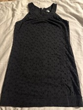 J Crew Black Knee Length Dress Size 6