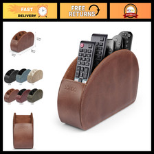 Remote Control Holder with 5 Pockets - Leathe...
