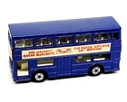 Matchbox Lesney Superfast 17 Londoner Bus, purple, "Queen Elizabeth 80th", mint!