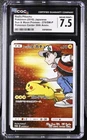 Red's Pikachu 270/Sm-P Pokemon Center 20th Anniv. Pokemon CGC 7.5 Near Mint+