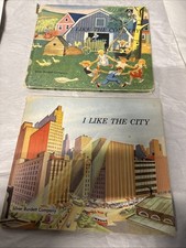 Silver Burnett Company Set Of Two “I Like The City” - “I Like The Country”