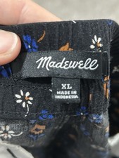 Madewell Track Trousers in Prairie Posies Floral Lounge Pants Joggers XL Cozy