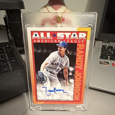 Topps 2025 1990 All-Stars Autographs Randy Johnson #90AS-RJ /25 Mariners