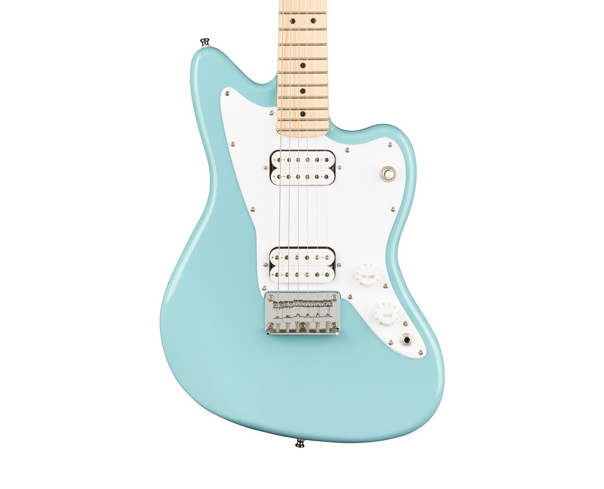 Used Squier Mini Jazzmaster HH - Daphne Blue w/ Maple FB