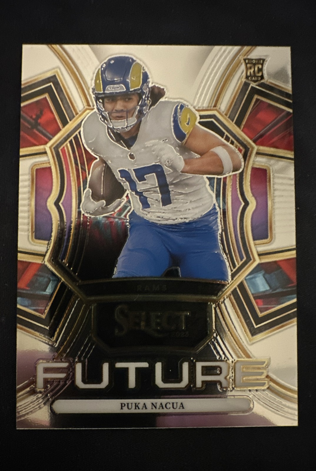 2023 Panini Select - Select Future Puka Nacua #FUT-PNA Silver Prizm (RC)