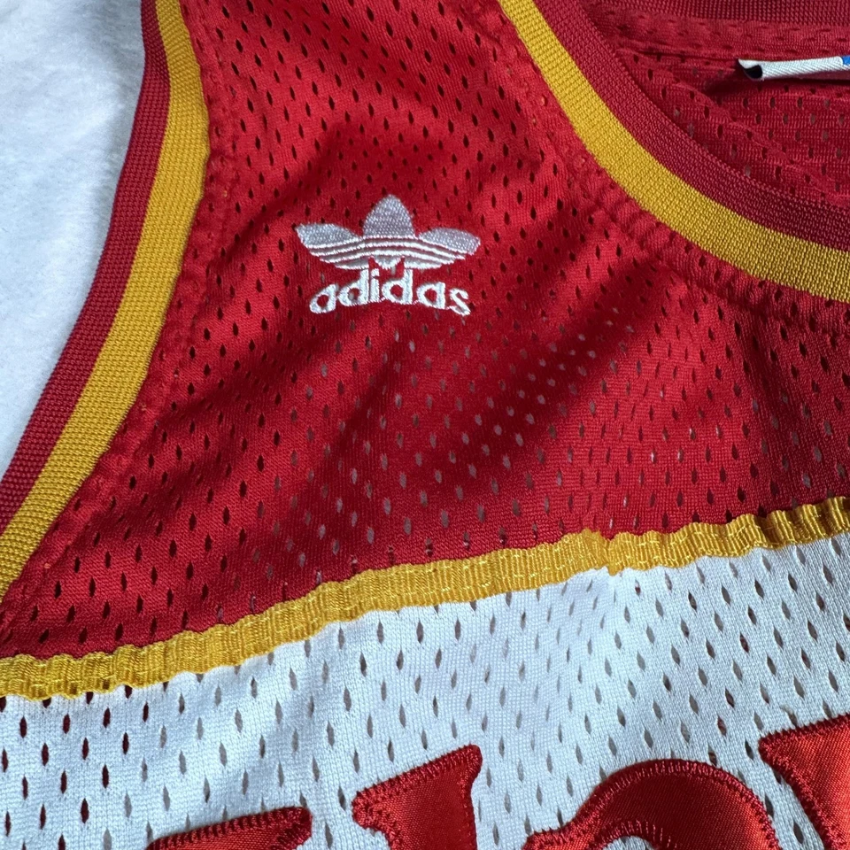 Camiseta de baloncesto Atlanta Hawks grande NBA Adidas Hardwood Classics Josh Smith Foto 3 de 4