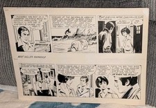 Frank Bolle The Chancellor Manuscript Comic Storyboard Artwork 1977