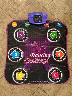 Flooyes Bluetooth Electronic Dance Mat Dance Pad w/ Lights Kids Ages 3-12