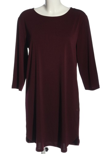 H&M BASIC Vestido de manga larga Mujeres Talla EU 36 rojo look casual