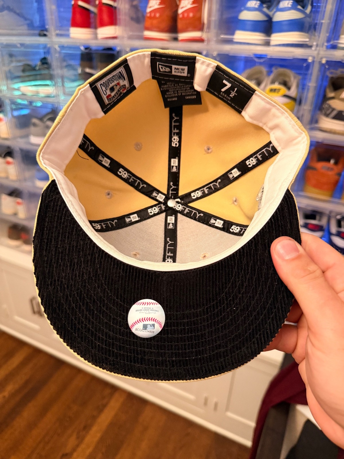 New Era x MyFitteds 59fifty 7 1/2 Pittsburgh Pirates Fitted Brand New RARE image 3