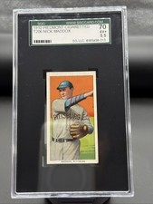 1909-11 T206 Piedmont Nick Maddox SGC 5.5 EX+