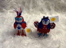 Pair Of Sun Squad 2025 4th July Featherly Friends Target Bird-Cheery Hero