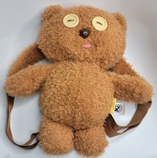 Universal Studios Despicable Me Minion Mayhem Tim Teddy Bear Plush Backpack 15"