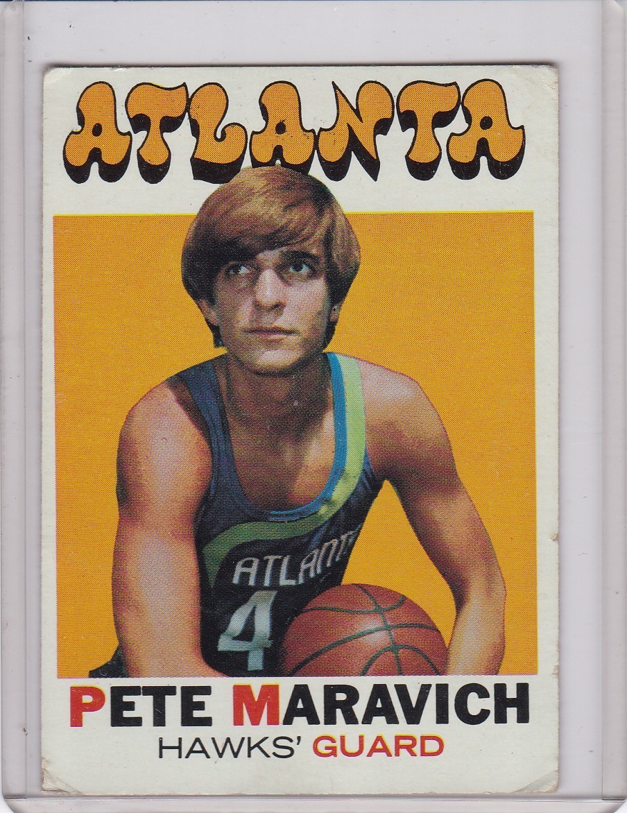 1971-72 Topps #55 Pete Maravich *2nd year card