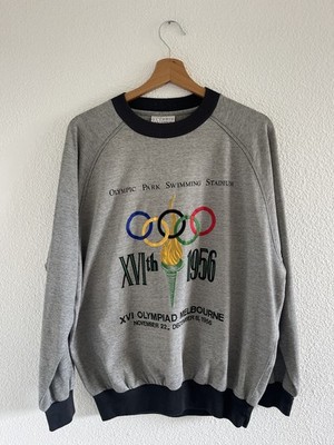 Vintage Adidas Melbourne Olympiad Crewneck Sweatshirt Größe M 80 s