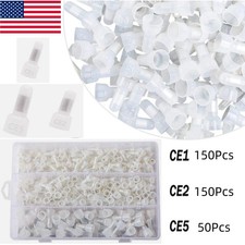 350PCS Copper Core Closed End Crimp Caps Connectors 22-10 AWG Electrical Wiring