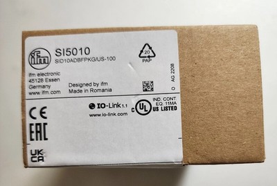 IFM SI5010 SID10ADBFPKG/US-100 Electronic Flow Sensor Switch *NDA AVAILABLE*