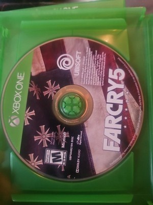 Far Cry 5 (Microsoft Xbox One, 2018) Disc Only. In a Blank Case