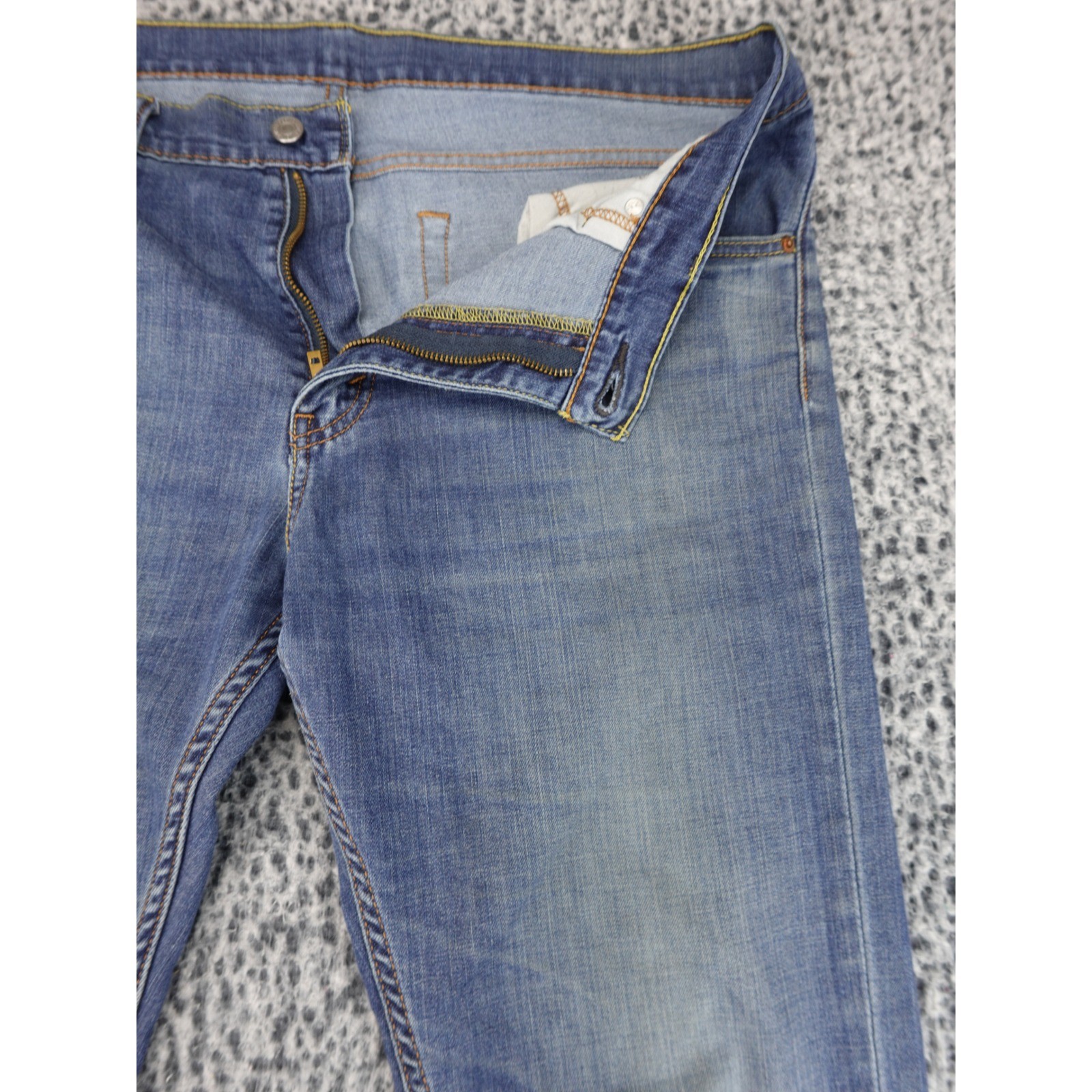 Levis 527 Slim Bootcut Jeans Mens 36x34 Blue Denim Medium Wash image 3