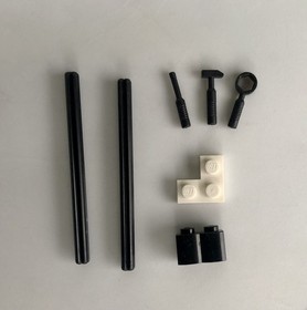 LEGO Star Wars: Watto's Junkyard set 7186, NO MINIFIGS/MANUAL AS-IS 44% complete