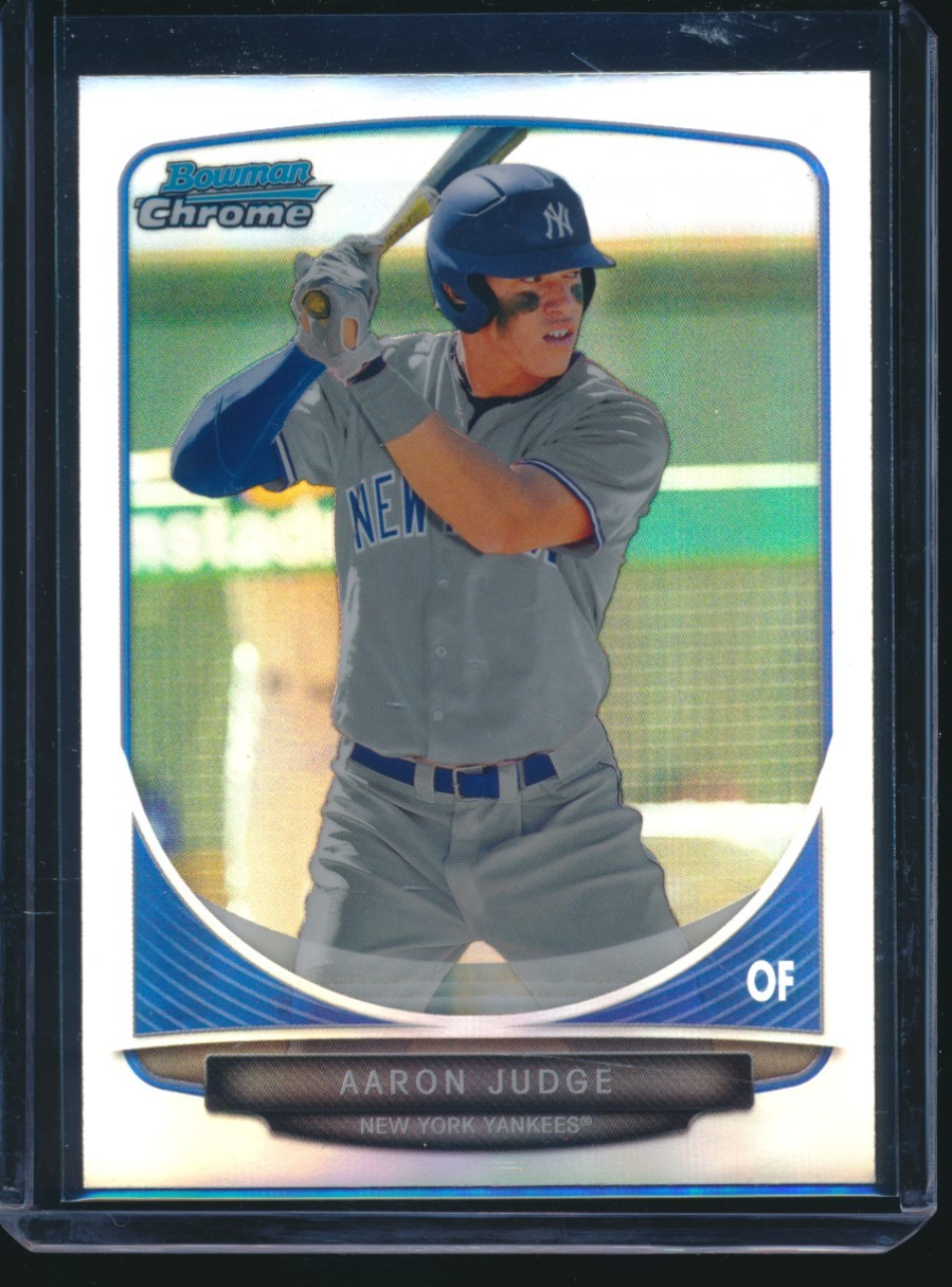 AARON JUDGE 2013 Bowman Chrome Draft Picks REFRACTOR NY Yankees Rookie Card RC