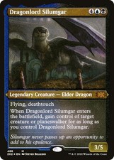 Dragonlord Silumgar (Foil Etched) - Foil NM MTG Double Masters 2022