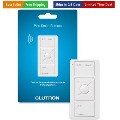 Pico Remote for Audio, Works with Sonos Caseta Smart Hub Required, Raise/Lowe...