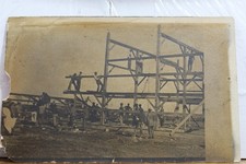 Real Photo Barn House Home Construction Postcard Old Vintage Card View Standard