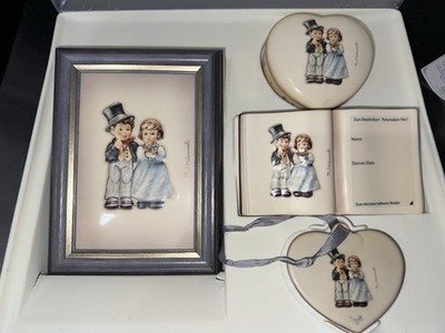 M.I. Hummel Dearly Beloved Gift Set Large, 4 Pieces, Wedding/ Anniversary NIB