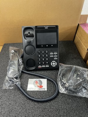 NEC ITK-8TCGX-1(BK)TEL 8 Button Touch Self-Labeling IP Phone w/ Color Display *R