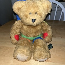 Russ Berrie 'Rufus' Teddy Bear Plush with Juvenile Diabetes With Patches