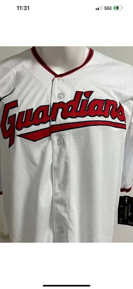 Jim Thome Cleveland Indians Guardians Autographed Signed Jersey W/Beckett COA - Image 2 of 4