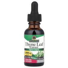 Nature s Answer Thyme Low Alcohol 1 000 mg 1 fl oz 30 ml Gluten-Free, GMP