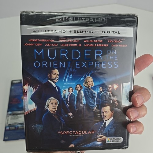 Murder on the Orient Express 4k Ultra HD Blu Ray W/ Slip Cover New sealed - Picture 6 of 13