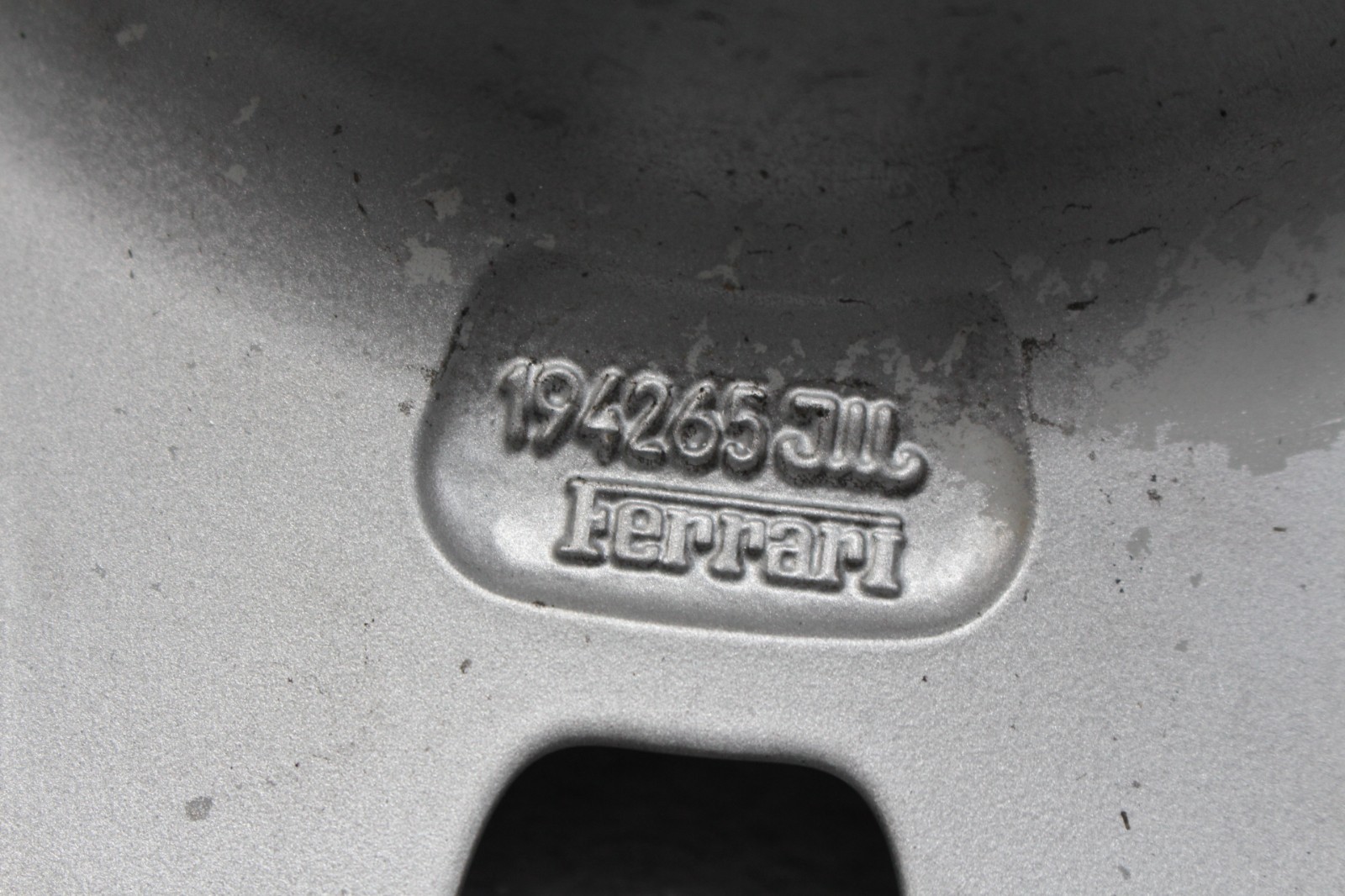 Ferrari F430 Coupe, Spider, Front Wheel, Paint Flaws, Used, P/N 194265