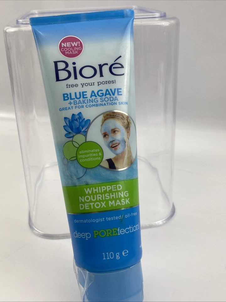 Biore Blue Agave Baking Soda Whipped Nourishing Detox Mask - Image 2 of 4