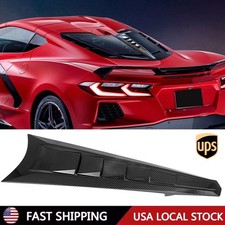 For Corvette C8 Z51 2020-2025 Rear Split Window Applique Louver Trim Accessories For Corvette C8 Z51 2020-2025 Rear Split Window Applique Louver Trim Accessories