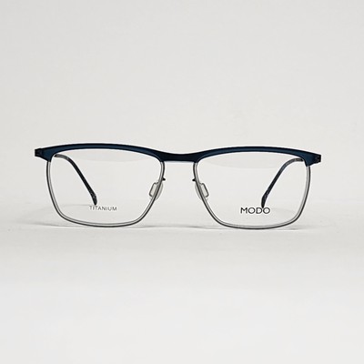 MODO 4109 Men's Ultra-Light Titanium Rectangular Glasses in Teal | 54mm
