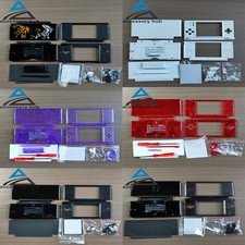 For Nintendo DS Lite NDSL Replacement Full Housing Shell Screen Lens Case Button