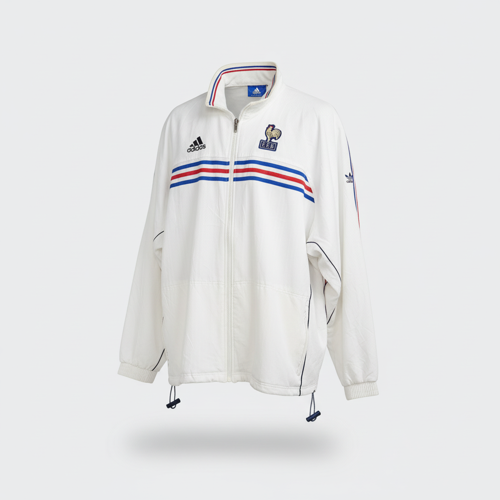 adidas Soccer JACKET France 1998-2000 98年ジャージ フランス代表 adidas France Medium eBay | Authentic ウェア