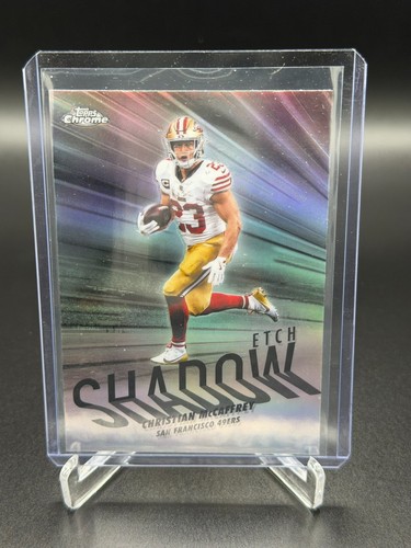 2025 Topps Chrome Christian McCaffrey Base (RAW)