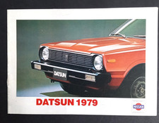 Vintage 1979 Nissan Datsun Car Models Sales Catalog Dealer Manual Brochure
