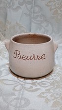 pot à beurre en grès - Grès du Marais France - H 8 cm