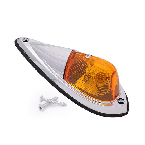 Cab Marker Amber Cab Roof Marker Lights LED Roof Lamps For Trailer Truck - Picture 4 of 9