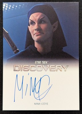 Star Trek - Discovery - Mimi Côté - Qowat Milat nun - Full Bleed - Auto