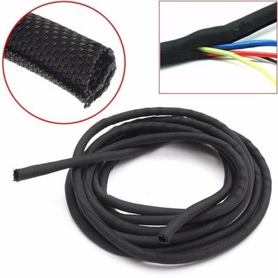 5 mm fabric hose braided hose fabric hoses cable protection GS METERWARE  YL *mp