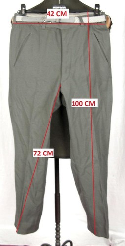 VINTAGE AUSTRIA ARMY 1960's BUNDESHEER TROUSERS - Picture 14 of 14