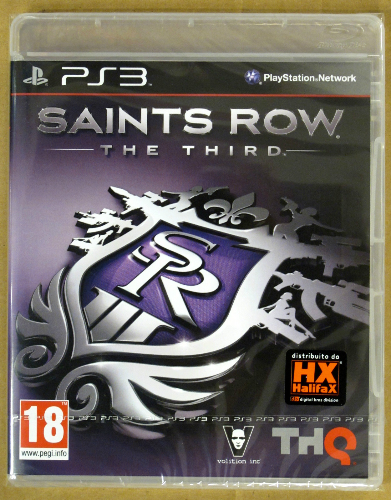 Saints Row The Third Playstation PS3 edizione italiana 1° stampa NUOVO SIGILLATO