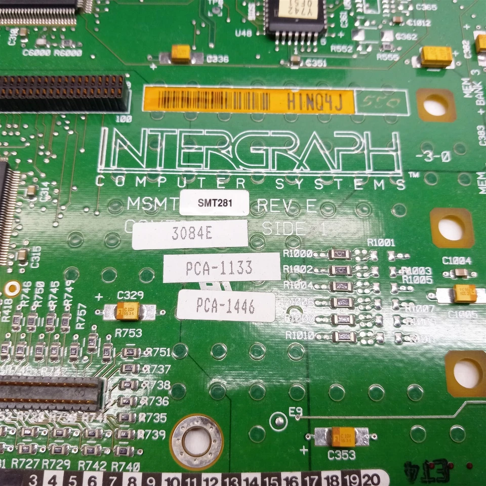 Placa lógica de doble procesador Intergraph TD-30 SMT281 1*CPU Intel Pentium disco duro de 1 GB Foto 3 de 4