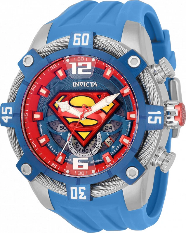 Invicta DC Comics Men s 51mm Superman Limited Ed Chronograph Watch